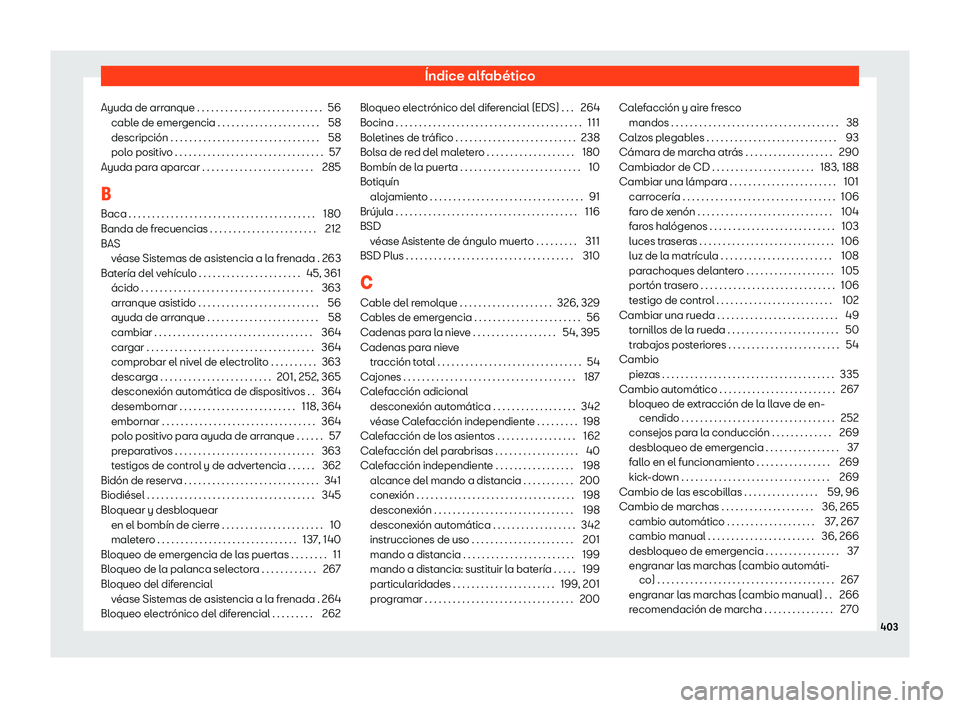 Seat Alhambra 2019 Manual del propietario (in Spanish) Seat Alhambra 2019 Manual del propietario (in Spanish)