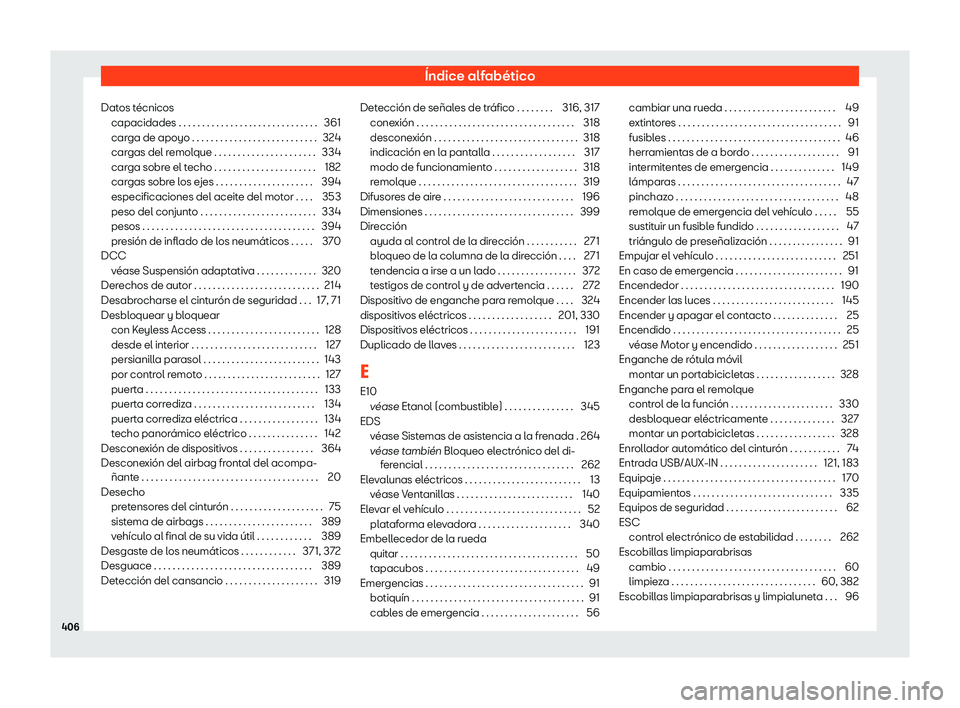 Seat Alhambra 2019 Manual del propietario (in Spanish) Seat Alhambra 2019 Manual del propietario (in Spanish)