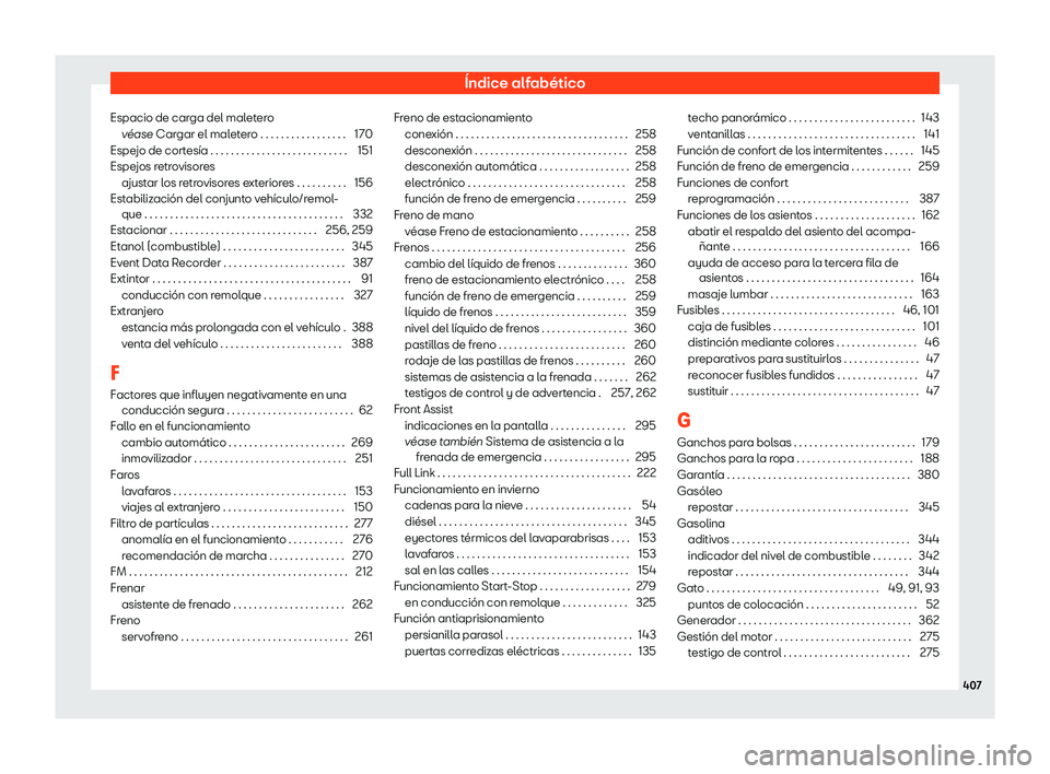 Seat Alhambra 2019 Manual del propietario (in Spanish) Seat Alhambra 2019 Manual del propietario (in Spanish)