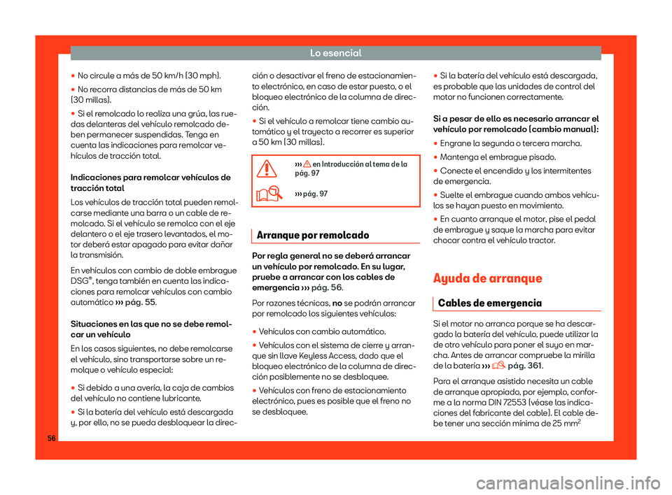 Seat Alhambra 2019  Manual del propietario (in Spanish) Lo esencial
