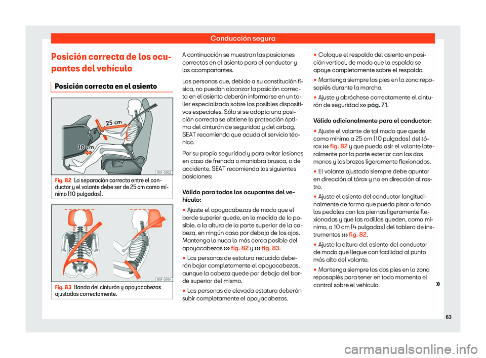 Seat Alhambra 2019  Manual del propietario (in Spanish) Conducci
