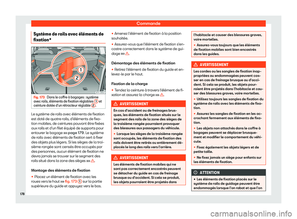 Seat Alhambra 2019  Manuel du propriétaire (in French)  Commande
Syst