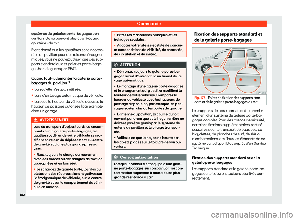 Seat Alhambra 2019 Manuel du propriétaire (in French) Commande
syst Seat Alhambra 2019 Manuel du propriétaire (in French) Commande
syst