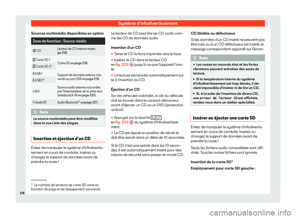 Seat Alhambra 2019 Manuel du propriétaire (in French) Syst Seat Alhambra 2019 Manuel du propriétaire (in French) Syst