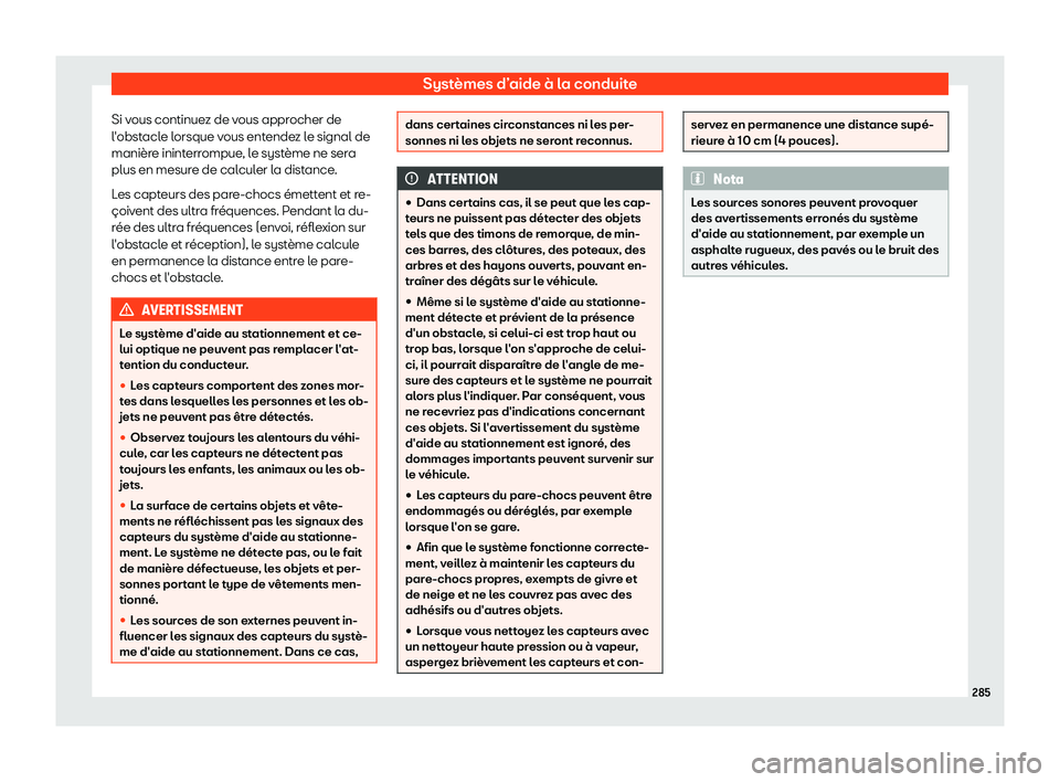 Seat Alhambra 2019 Manuel du propriétaire (in French) Syst Seat Alhambra 2019 Manuel du propriétaire (in French) Syst