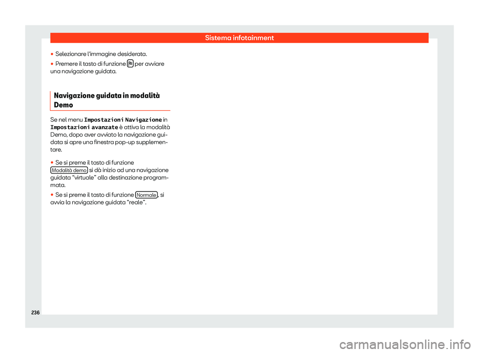 Seat Alhambra 2019  Manuale del proprietario (in Italian) Sistema infotainment
