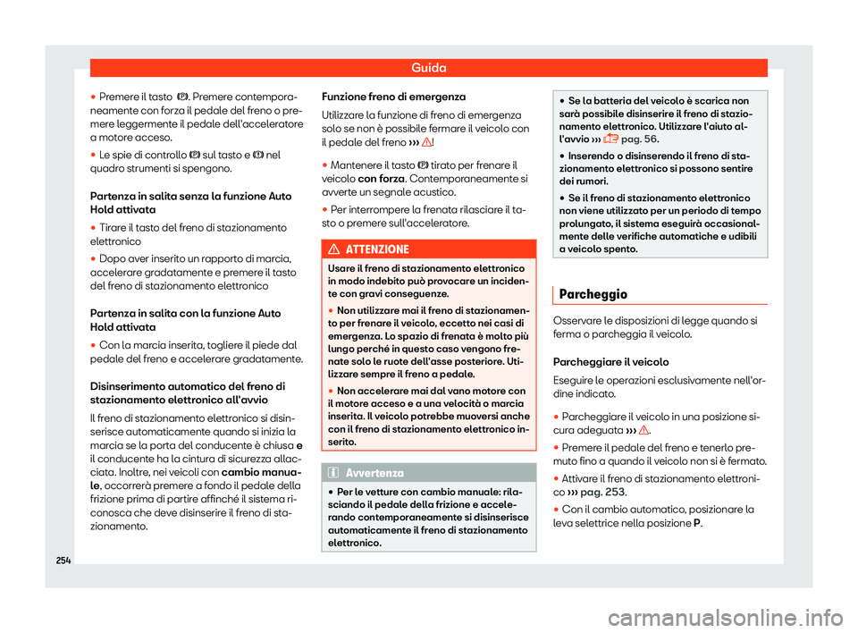 Seat Alhambra 2019  Manuale del proprietario (in Italian) Guida
