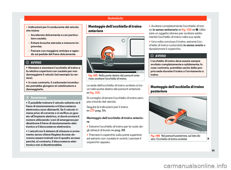 Seat Alhambra 2019  Manuale del proprietario (in Italian) Autoaiuto
