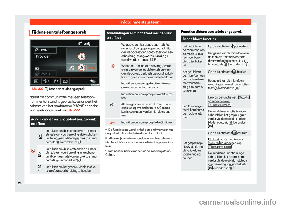 Seat Alhambra 2019  Handleiding (in Dutch) Infotainmentsysteem
T
