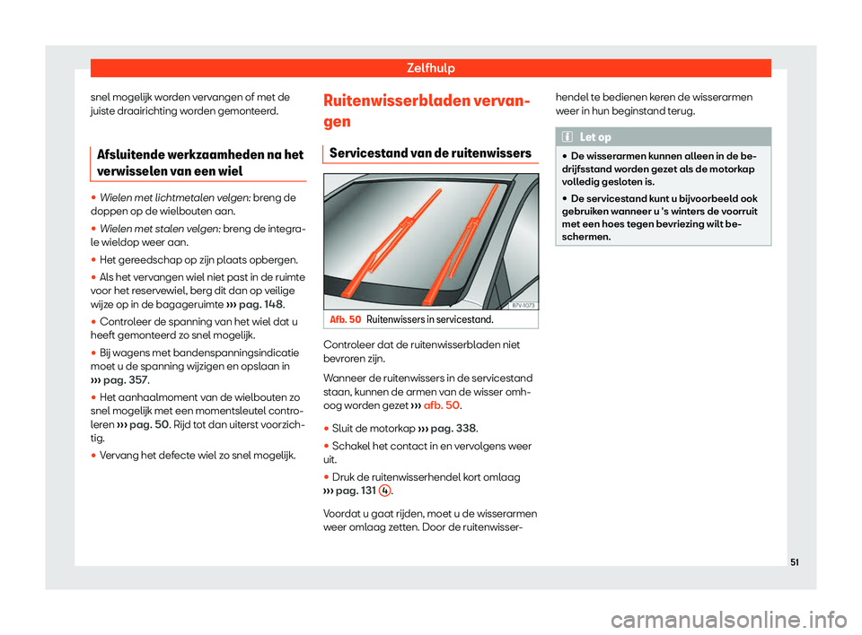 Seat Alhambra 2019  Handleiding (in Dutch) Zelfhulp
snel mogel