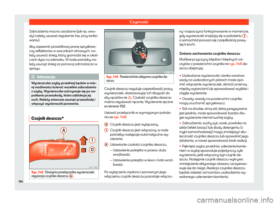 Seat Alhambra 2019  Instrukcja Obsługi (in Polish) Czynno