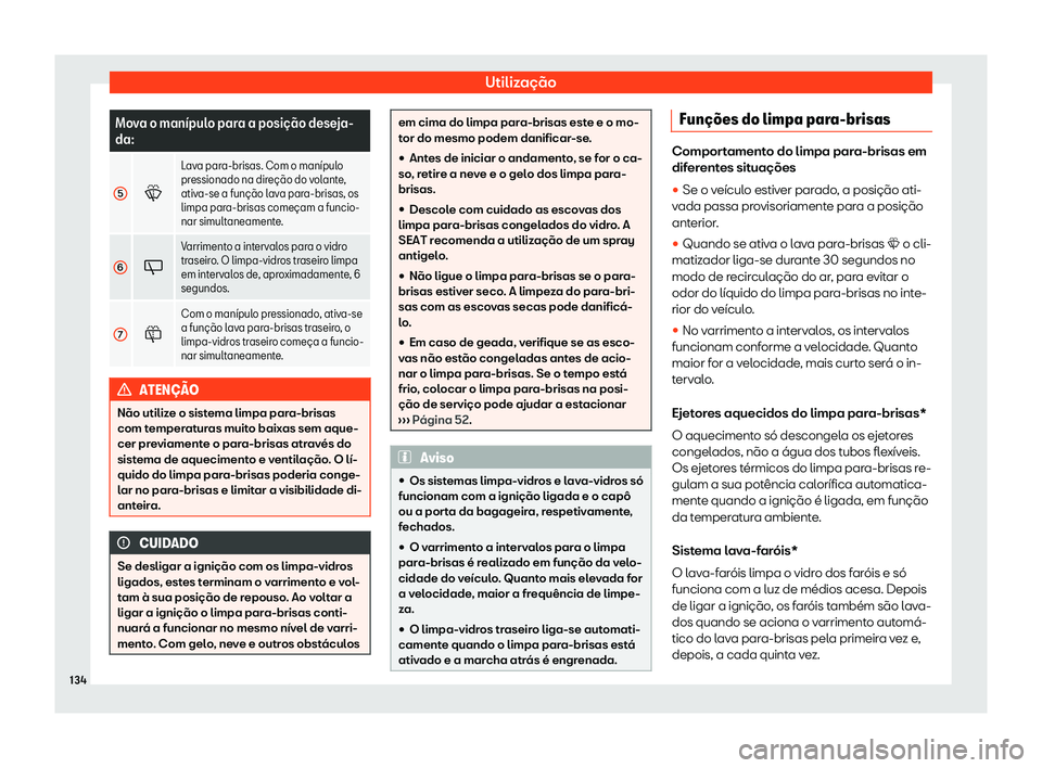Seat Alhambra 2019  Manual do proprietário (in Portuguese)  Utiliza