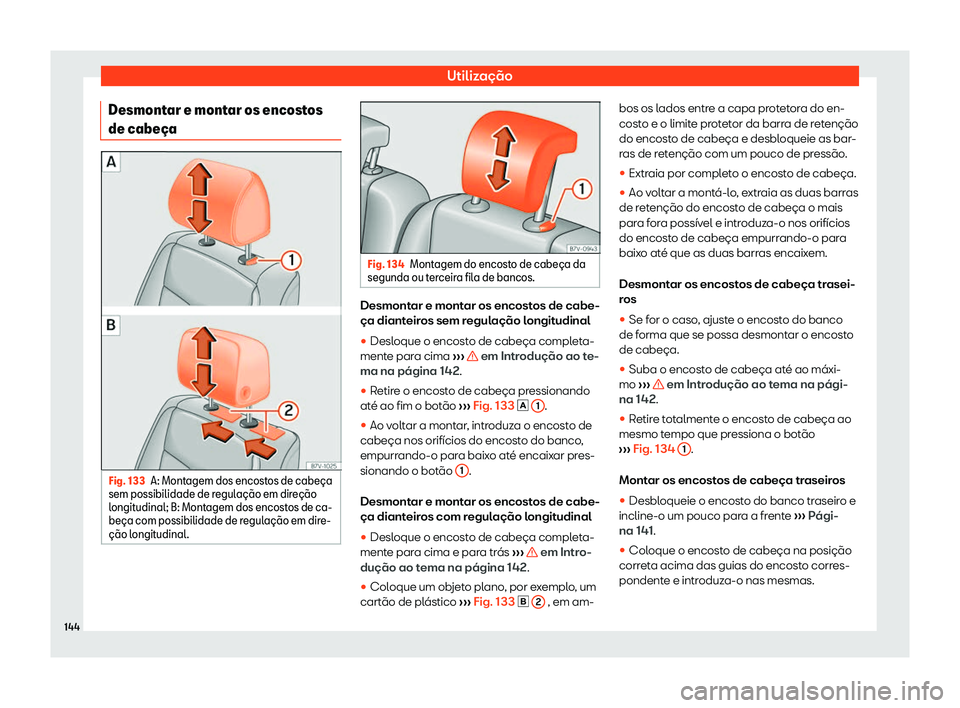 Seat Alhambra 2019  Manual do proprietário (in Portuguese)  Utiliza