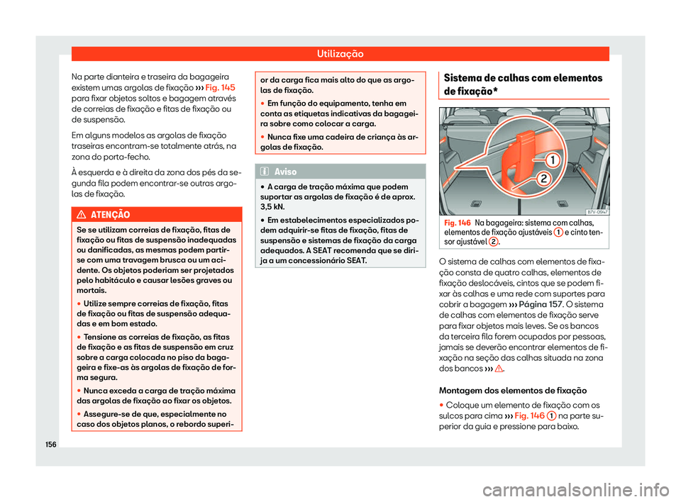 Seat Alhambra 2019 Manual do proprietário (in Portuguese) Utiliza Seat Alhambra 2019 Manual do proprietário (in Portuguese) Utiliza