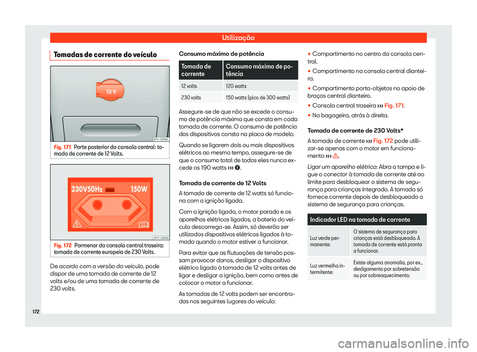 Seat Alhambra 2019 Manual do proprietário (in Portuguese) Utiliza Seat Alhambra 2019 Manual do proprietário (in Portuguese) Utiliza