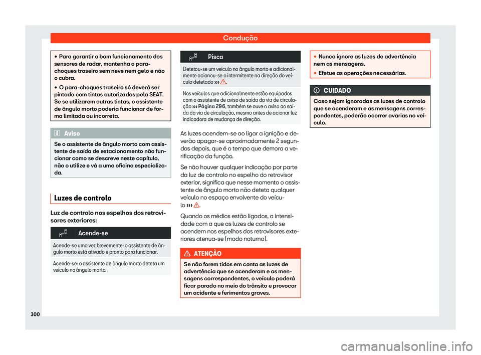 Seat Alhambra 2019  Manual do proprietário (in Portuguese)  Condu