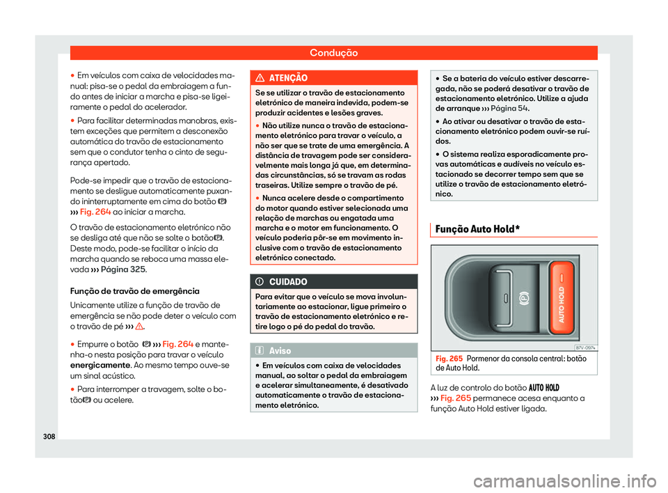 Seat Alhambra 2019  Manual do proprietário (in Portuguese)  Condu