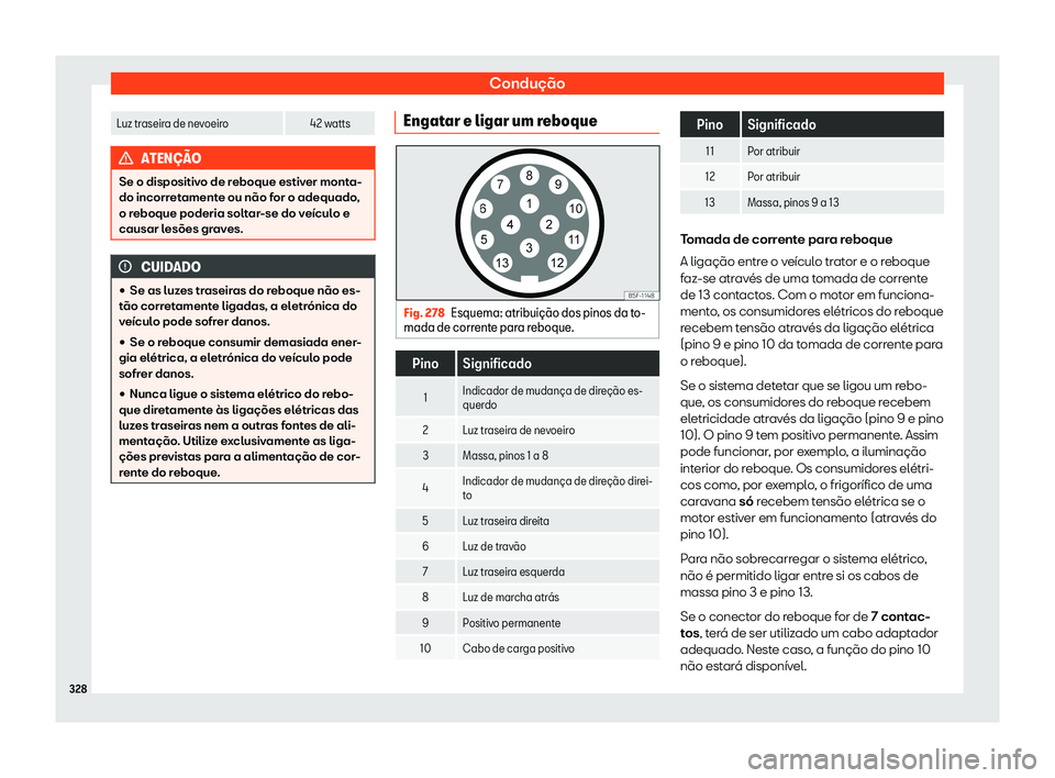 Seat Alhambra 2019  Manual do proprietário (in Portuguese)  Condu