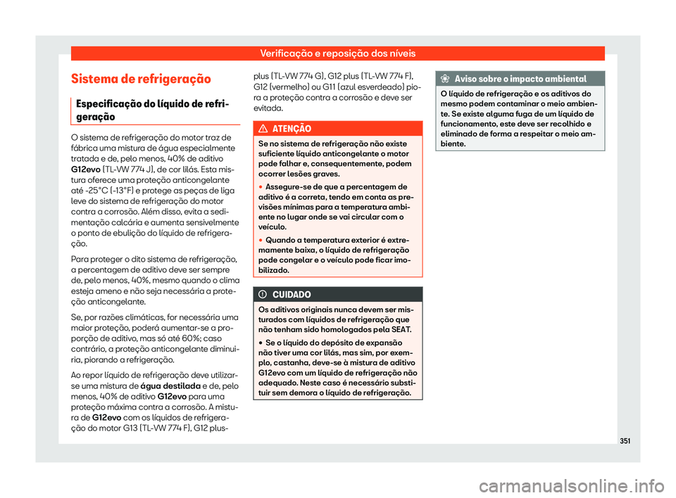 Seat Alhambra 2019 Manual do proprietário (in Portuguese) Verifica Seat Alhambra 2019 Manual do proprietário (in Portuguese) Verifica
