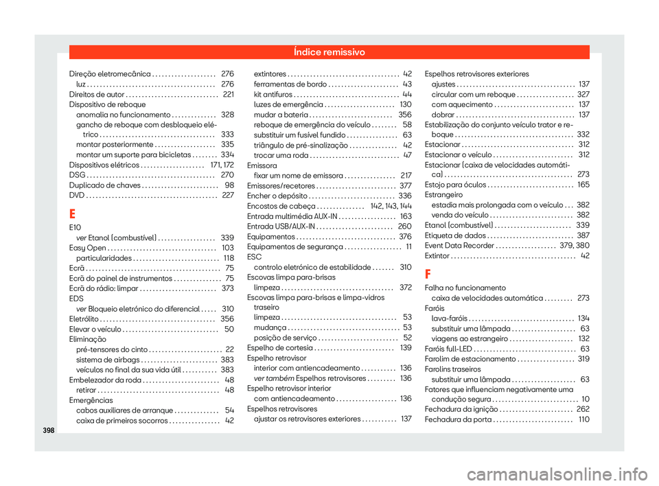 Seat Alhambra 2019 Manual do proprietário (in Portuguese) Seat Alhambra 2019 Manual do proprietário (in Portuguese)
