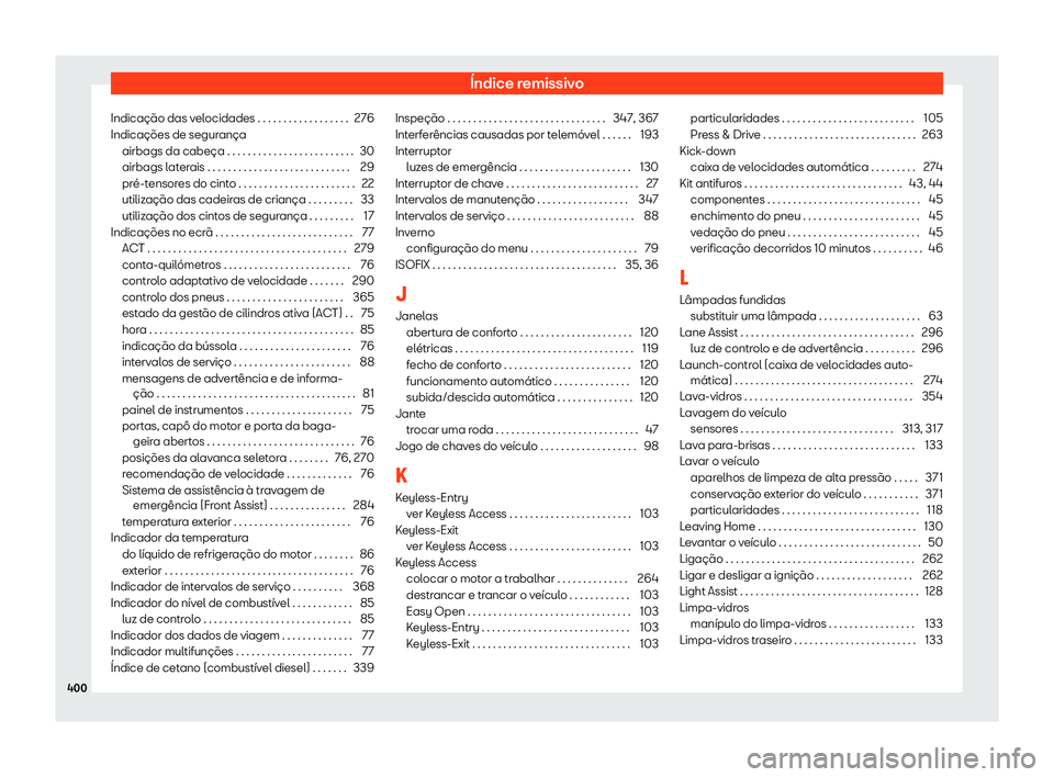 Seat Alhambra 2019 Manual do proprietário (in Portuguese) Seat Alhambra 2019 Manual do proprietário (in Portuguese)
