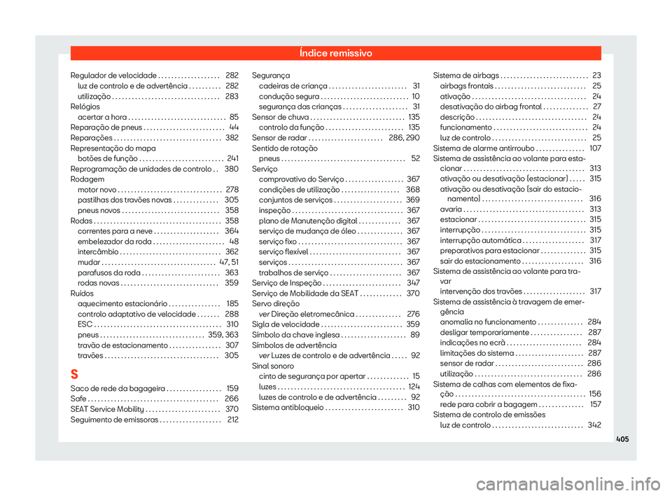 Seat Alhambra 2019 Manual do proprietário (in Portuguese) Seat Alhambra 2019 Manual do proprietário (in Portuguese)