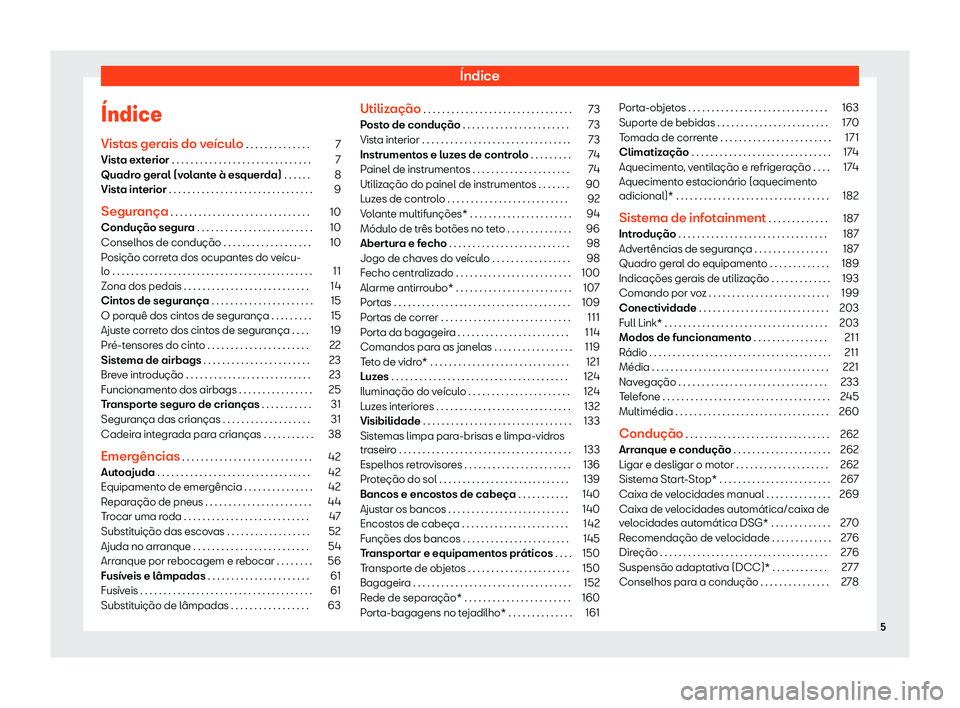 Seat Alhambra 2019  Manual do proprietário (in Portuguese)  