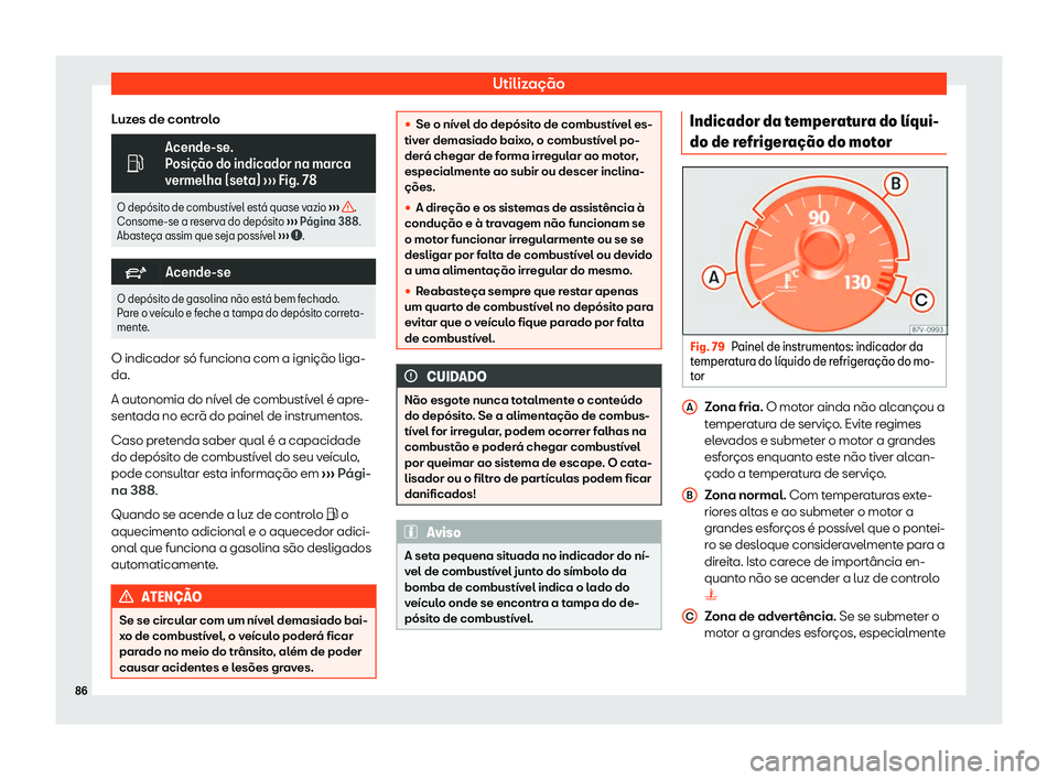 Seat Alhambra 2019  Manual do proprietário (in Portuguese)  Utiliza