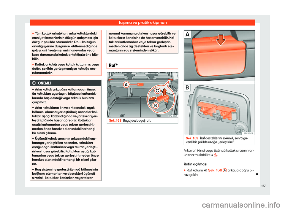 Seat Alhambra 2019 Kullanım Kılavuzu (in Turkish) Ta Seat Alhambra 2019 Kullanım Kılavuzu (in Turkish) Ta