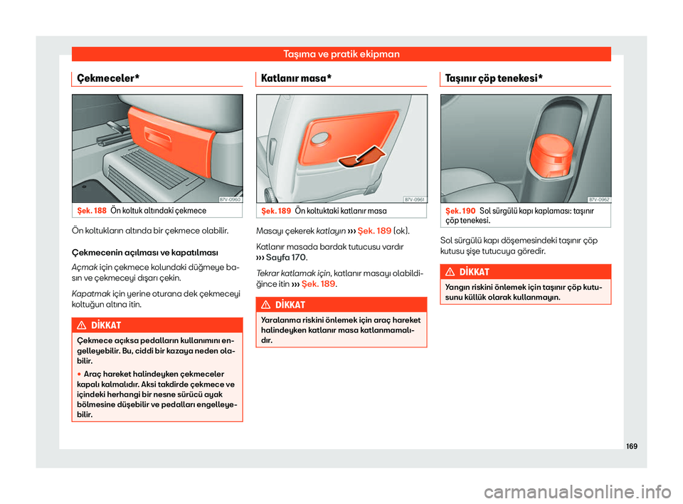 Seat Alhambra 2019 Kullanım Kılavuzu (in Turkish) Ta Seat Alhambra 2019 Kullanım Kılavuzu (in Turkish) Ta