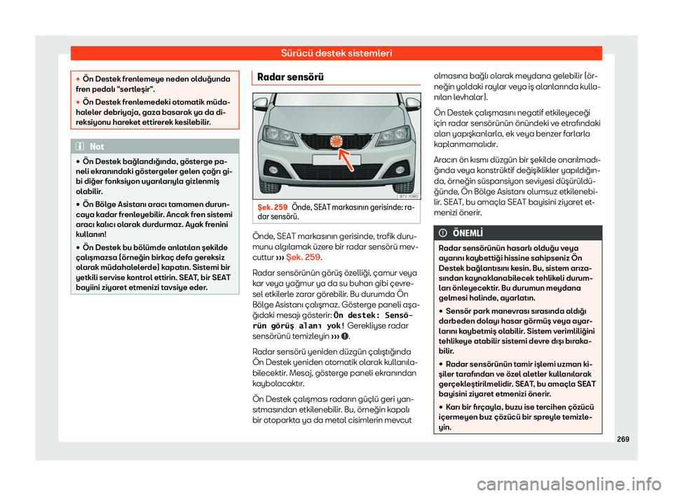 Seat Alhambra 2019  Kullanım Kılavuzu (in Turkish) S
