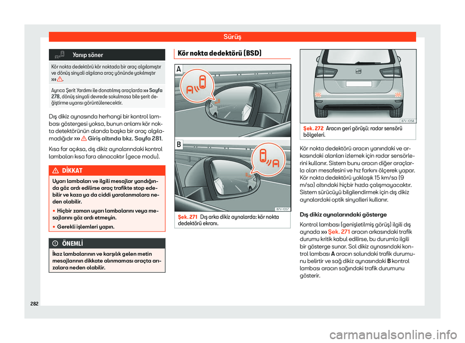 Seat Alhambra 2019  Kullanım Kılavuzu (in Turkish) S
