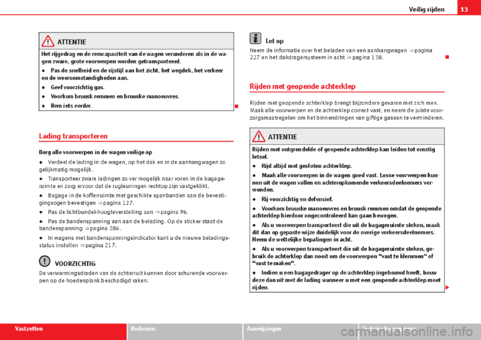 Seat Alhambra 2015 Handleiding (in Dutch) Seat Alhambra 2015 Handleiding (in Dutch)