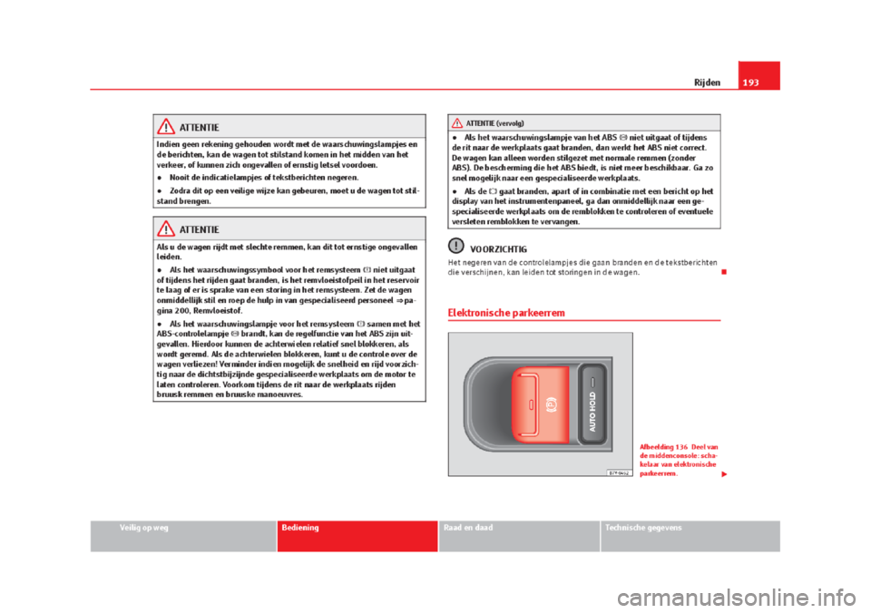 Seat Alhambra 2015 Handleiding (in Dutch) Seat Alhambra 2015 Handleiding (in Dutch)
