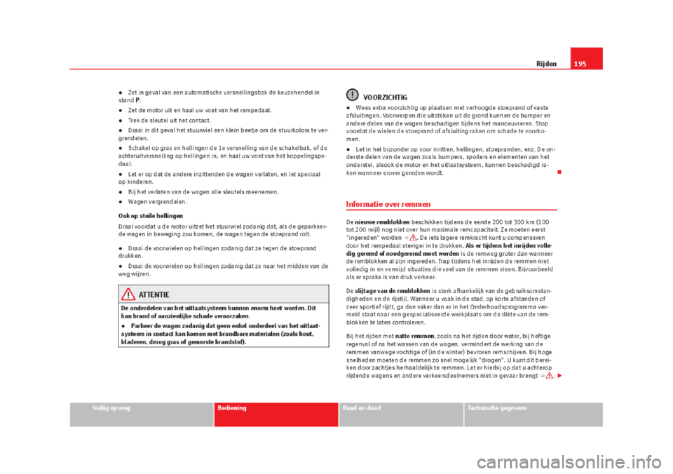 Seat Alhambra 2015 Handleiding (in Dutch) Seat Alhambra 2015 Handleiding (in Dutch)