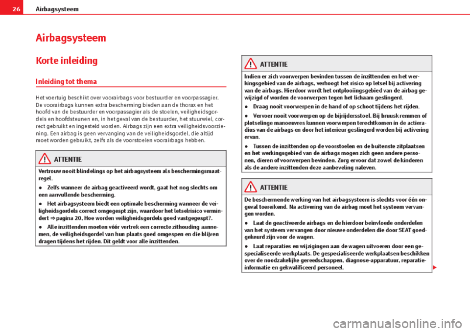 Seat Alhambra 2015 Handleiding (in Dutch) Seat Alhambra 2015 Handleiding (in Dutch)