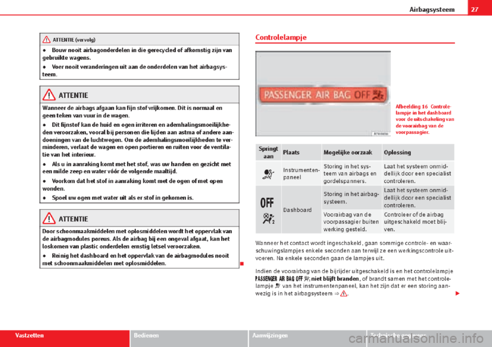 Seat Alhambra 2015 Handleiding (in Dutch) Seat Alhambra 2015 Handleiding (in Dutch)