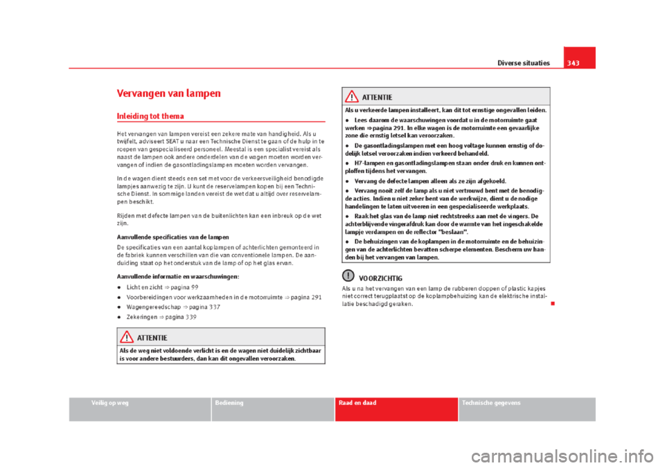 Seat Alhambra 2015 Handleiding (in Dutch) Seat Alhambra 2015 Handleiding (in Dutch)
