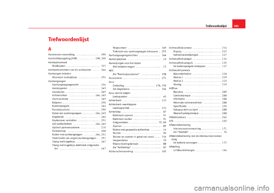 Seat Alhambra 2015 Handleiding (in Dutch) Seat Alhambra 2015 Handleiding (in Dutch)