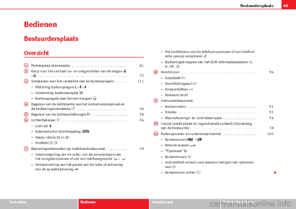 Seat Alhambra 2015 Handleiding (in Dutch) Seat Alhambra 2015 Handleiding (in Dutch)