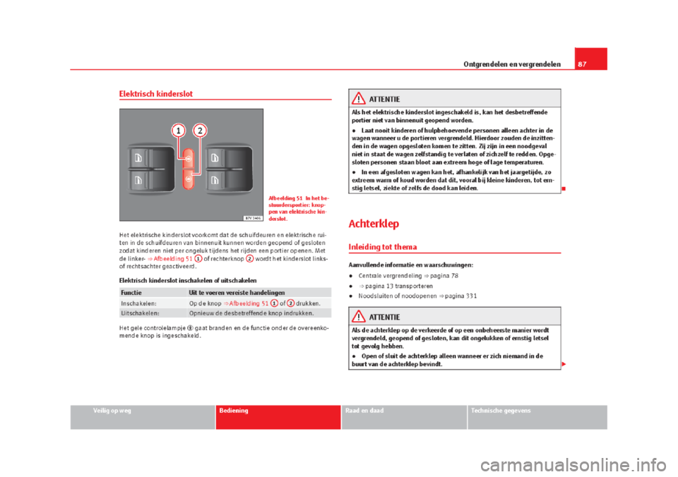 Seat Alhambra 2015 Handleiding (in Dutch) Seat Alhambra 2015 Handleiding (in Dutch)