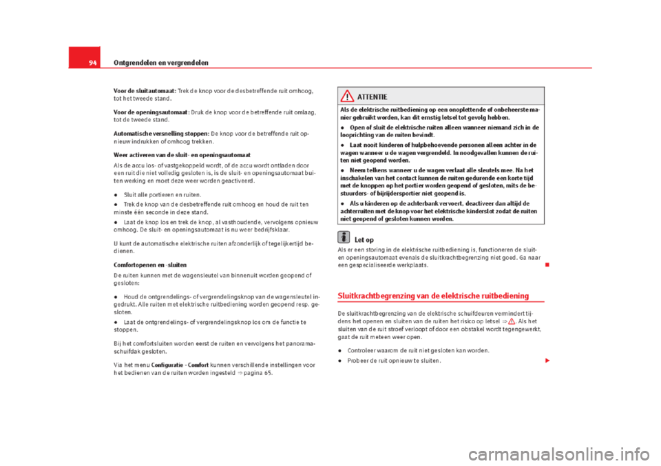 Seat Alhambra 2015 Handleiding (in Dutch) Seat Alhambra 2015 Handleiding (in Dutch)