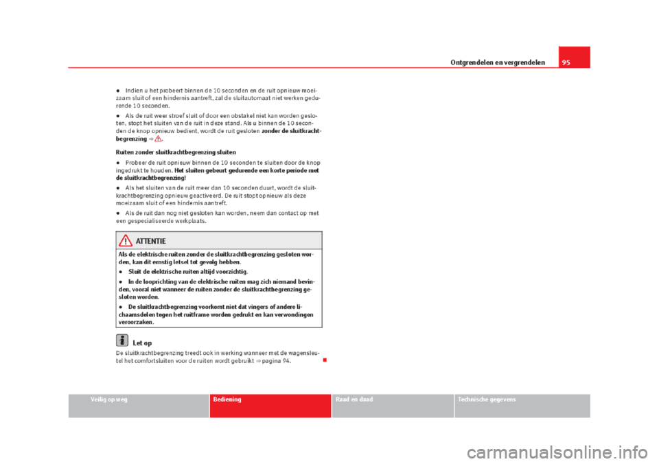 Seat Alhambra 2015 Handleiding (in Dutch) Seat Alhambra 2015 Handleiding (in Dutch)