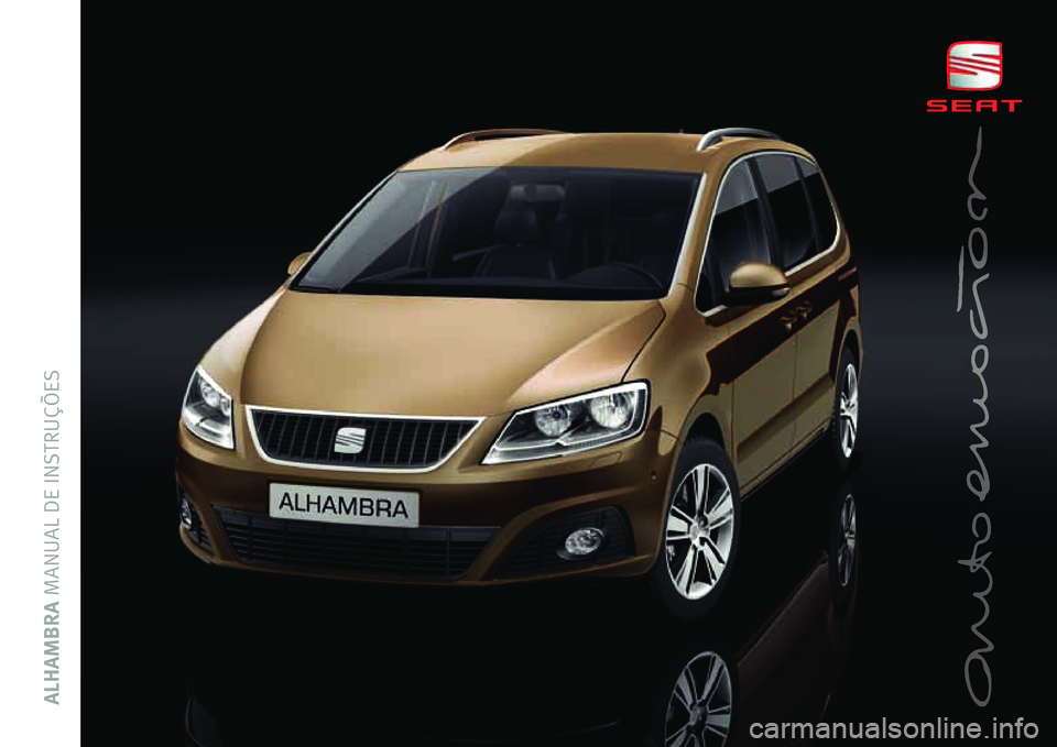 Seat Alhambra 2011  Manual do proprietário (in Portuguese)  ALHAMBRAMANUAL DE INSTRUÇÕES 