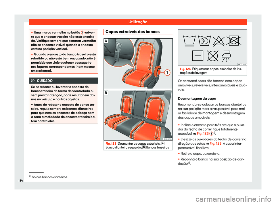 Seat Arona 2020  Manual do proprietário (in Portuguese)  Utilização
