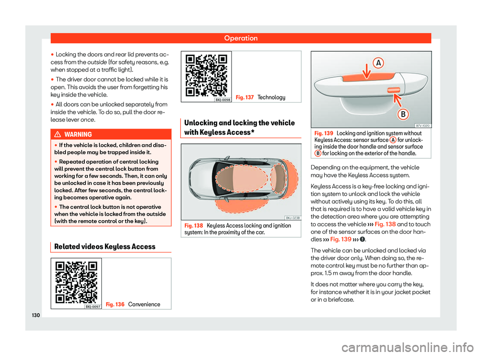 Seat Arona 2019  Owners Manual Operation
