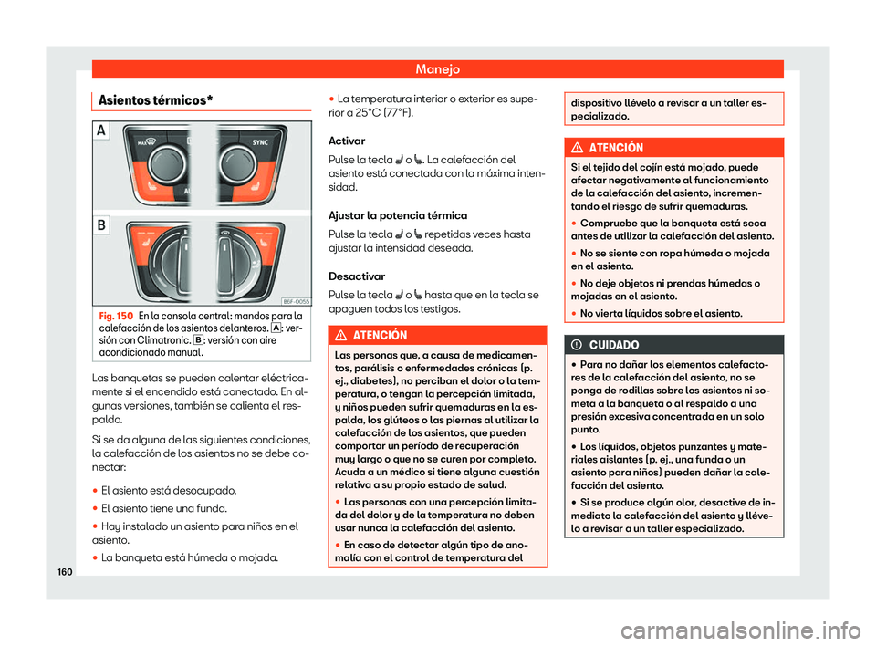 Seat Arona 2019  Manual del propietario (in Spanish) Manejo
Asientos t