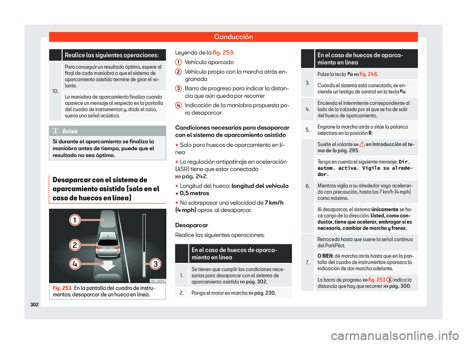 Seat Arona 2019  Manual del propietario (in Spanish) Conducci