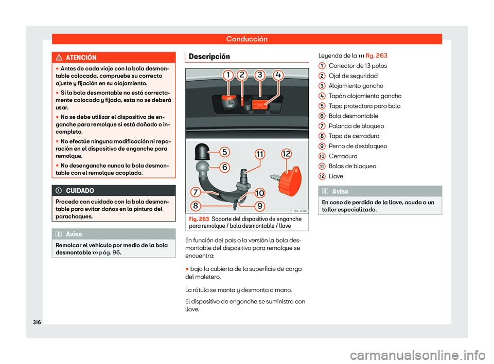 Seat Arona 2019  Manual del propietario (in Spanish) Conducci