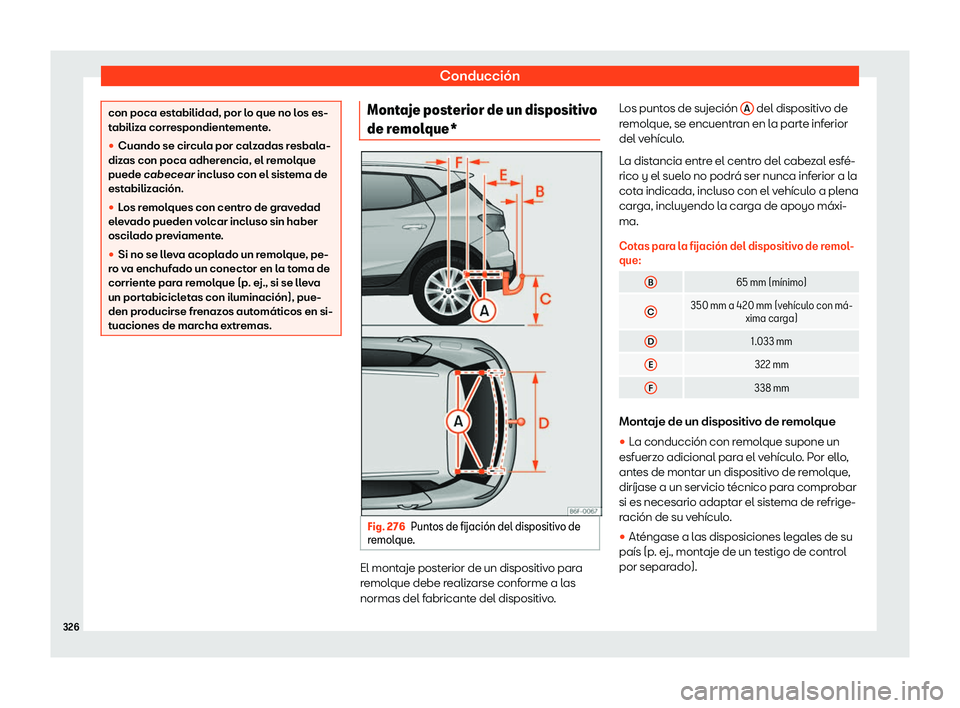 Seat Arona 2019  Manual del propietario (in Spanish) Conducci